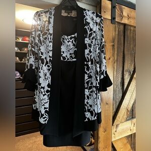 Sequin Detail Dress and Jacket